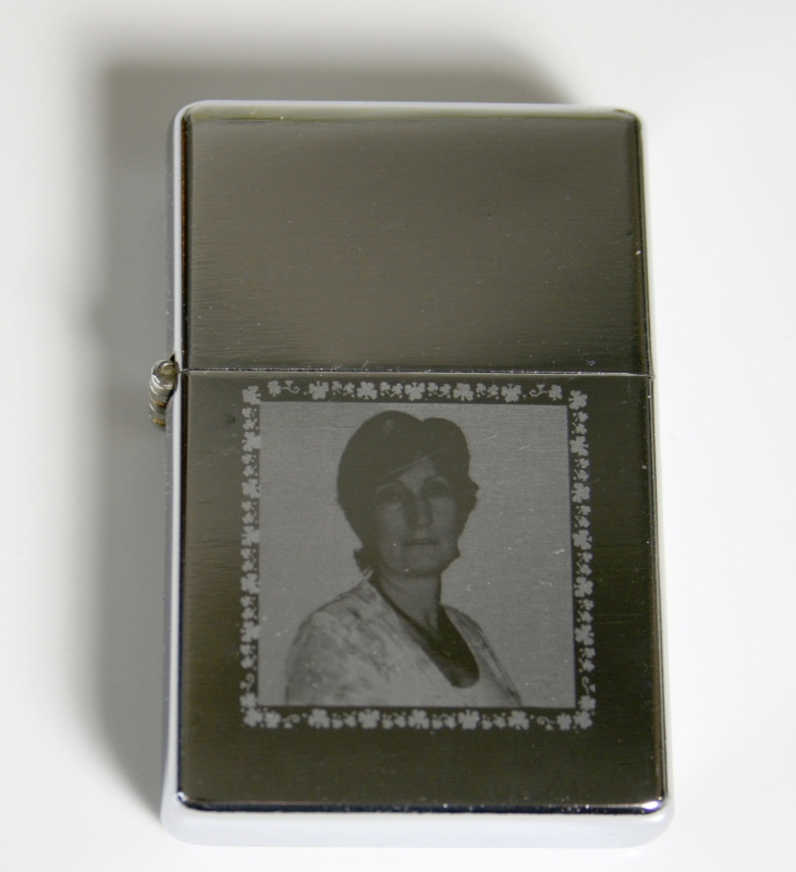 Flip Top Lighter engraved