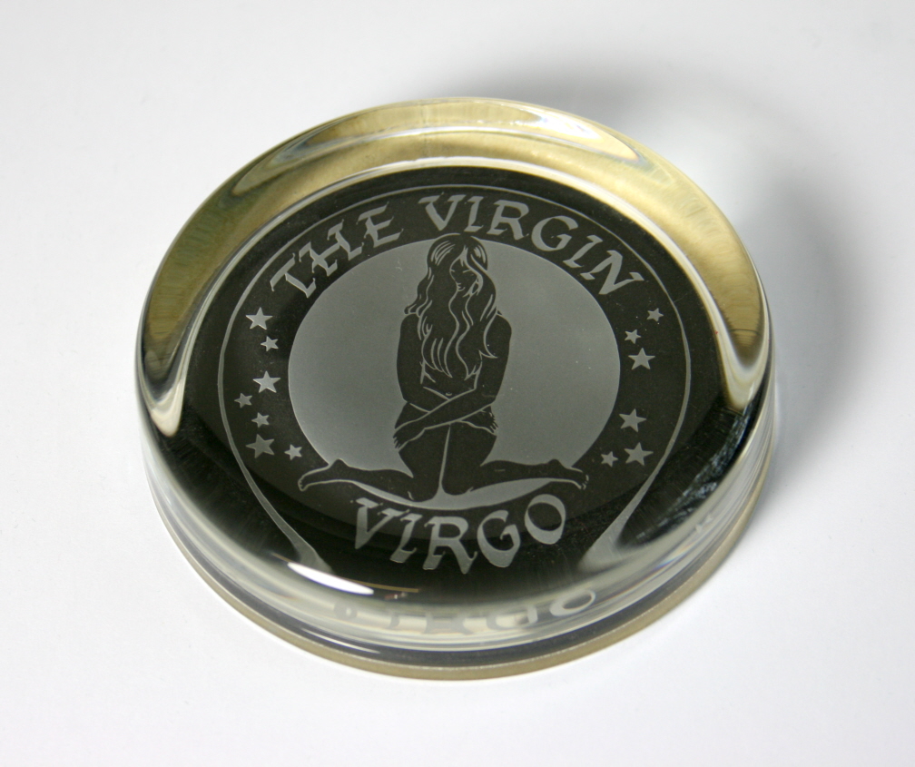 Virgo Flat Paperweight