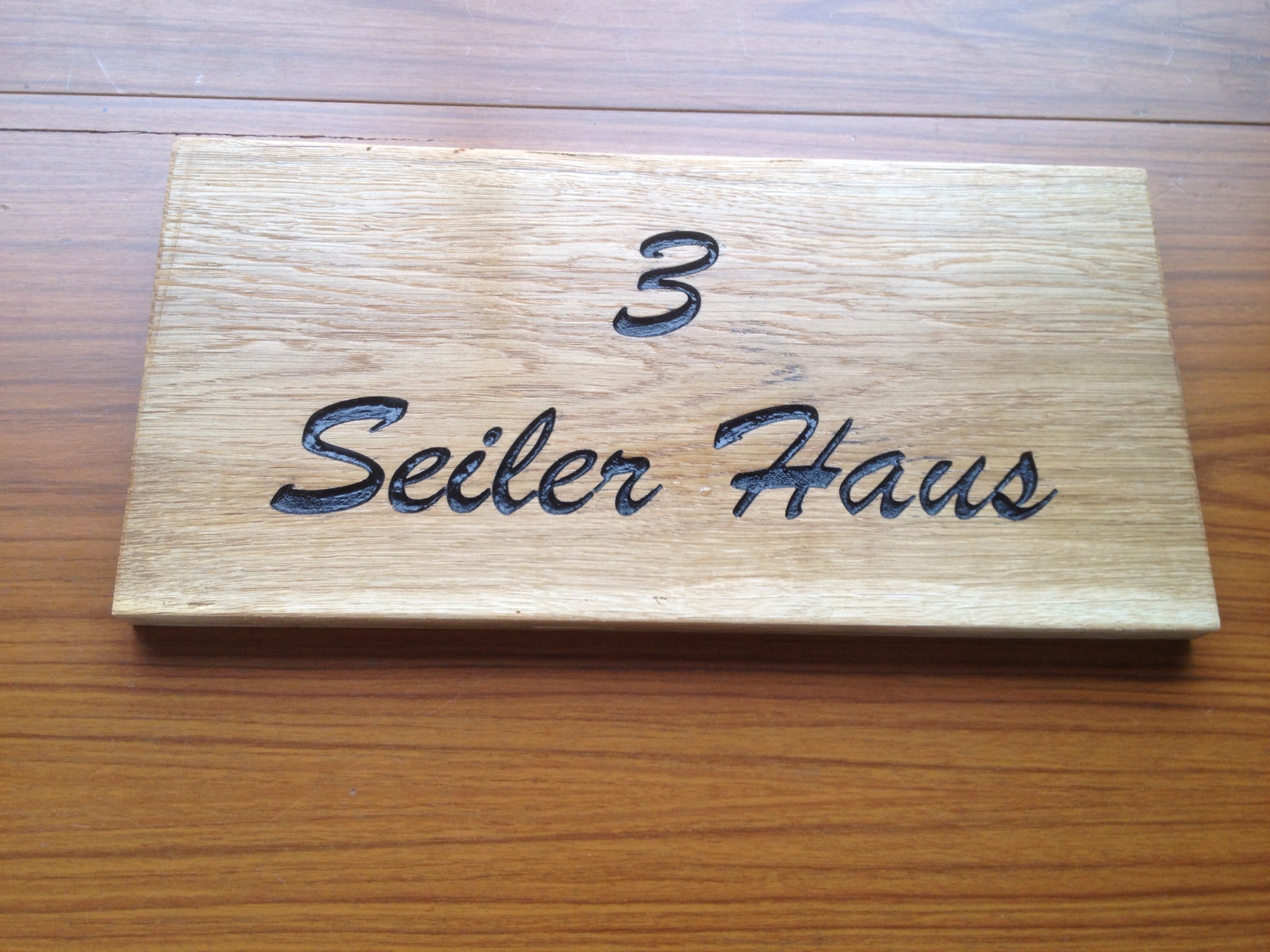 Address / Wood Engraving